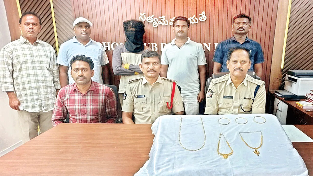 అంతర్రాష్ట్ర దోపిడీ దొంగ అరెస్టు