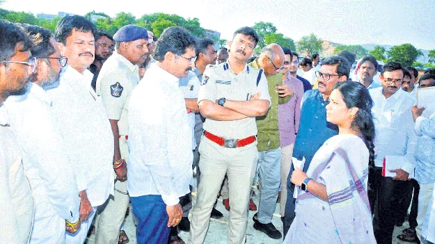 సీఎం పర్యటనకు పకడ్బందీ ఏర్పాట్లు