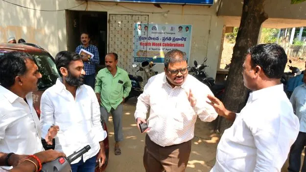 డీఎంహెచ్‌వో నొక్కుడు