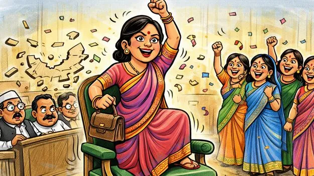 మహిళా కోటా  పునర్విభజనపైముందుకే!