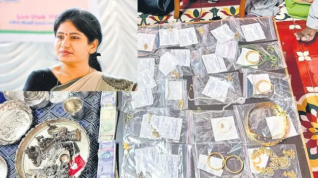 దేవదాయ శాఖ ఏసీ శాంతి అరెస్టు