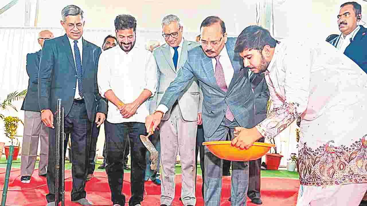 100 ఎకరాల్లో.. వందేళ్ల భవిష్యత్తు!