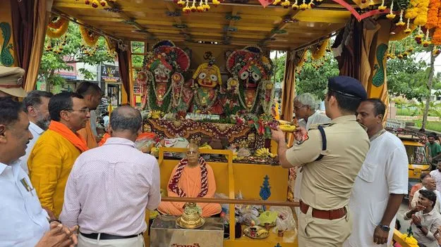 Karimnagar:   వైభవంగా జగన్నాథ రథయాత్ర