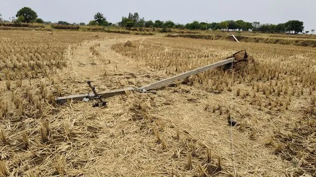 Peddapalli:  గాలివాన బీభత్సం
