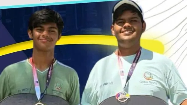 అర్జున్‌ జోడీకి స్వర్ణం