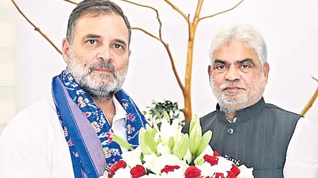 రాహుల్‌తో స్పీకర్‌ ప్రసాద్‌కుమార్‌ భేటీ