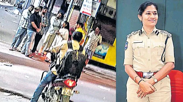 సాధారణ మహిళగా సీపీ సుమతి అర్ధరాత్రి ఒంటరిగా.. నడిరోడ్డుపై..