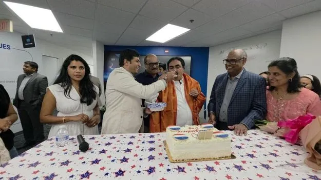 అమెరికాలో ఎర్రబెల్లి జన్మదిన వేడుకలు