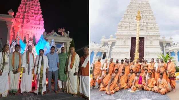 సెయింట్ లూయిస్ హిందూ దేవాలయంలో అరుణ-చండీ-రాజశ్యామల హోమాలు 