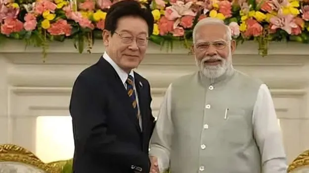 ప్రధాని మోదీతో దక్షిణ కొరియా అధ్యక్షుడి భేటీ 