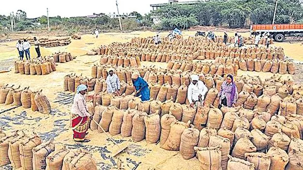 యాసంగి ధాన్యం సేకరణ 40 లక్షల టన్నులు