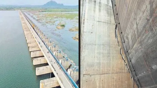 మేడిగడ్డలో డయాఫ్రం వాల్‌!