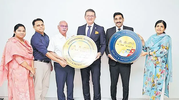 కిమ్స్‌ ఆస్పత్రులకు ఏఏసీఐ మల్టీ-సైట్‌ అక్రిడిటేషన్‌