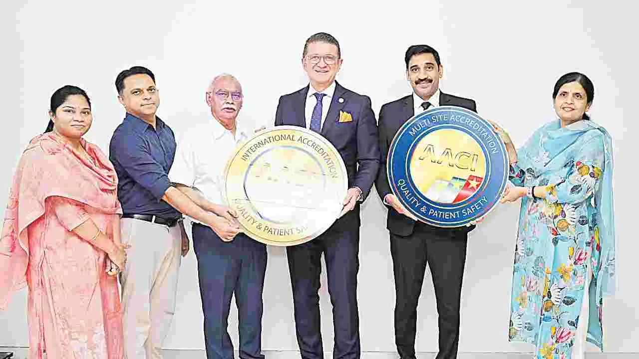 కిమ్స్‌ ఆస్పత్రులకు ఏఏసీఐ మల్టీ-సైట్‌ అక్రిడిటేషన్‌