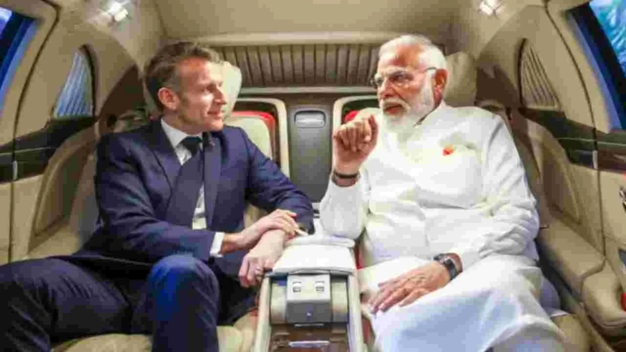 ‘హోర్మూజ్‌’పై మోదీకి ఫ్రాన్స్‌ అధ్యక్షుడు మాక్రాన్‌ ఫోన్‌