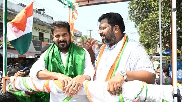 కేరళంలో నేడు సీఎం రేవంత్‌ 4 రోడ్‌షోలు