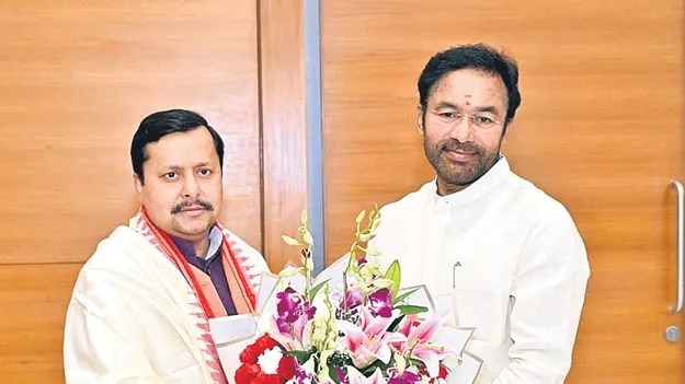 బీజేపీ జాతీయ అధ్యక్షుడితో కిషన్‌రెడ్డి భేటీ