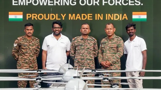 సైన్యానికి 41 జేకే 250ఈ డ్రోన్లు
