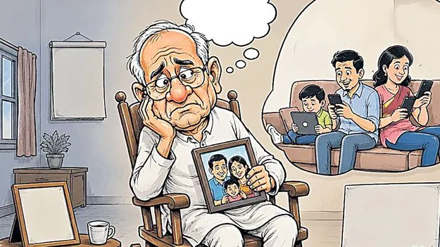 వయసుడిగి..ఒంటరై.. 