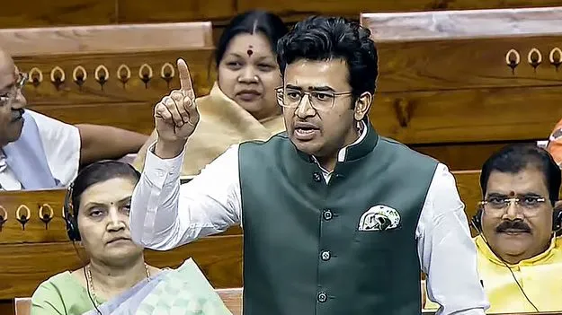 తేజస్వీ సూర్య వ్యాఖ్యలు రికార్డుల నుంచి తొలగించాలి