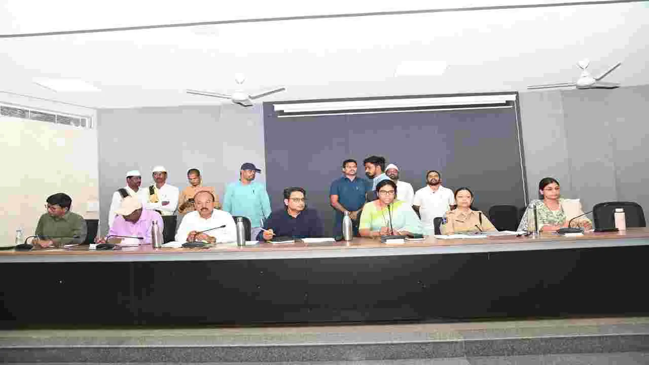 ముఖ్యమంత్రి పర్యటన ఏర్పాట్లను పకడ్బందీగా చేపట్టాలి