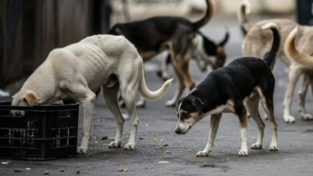 ఇద్దరు ఉన్నతాధికారుల మధ్య కుక్క పంచాయతీ