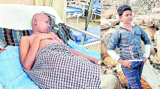 క్యాన్సర్‌తో బాలుడి పోరాటం