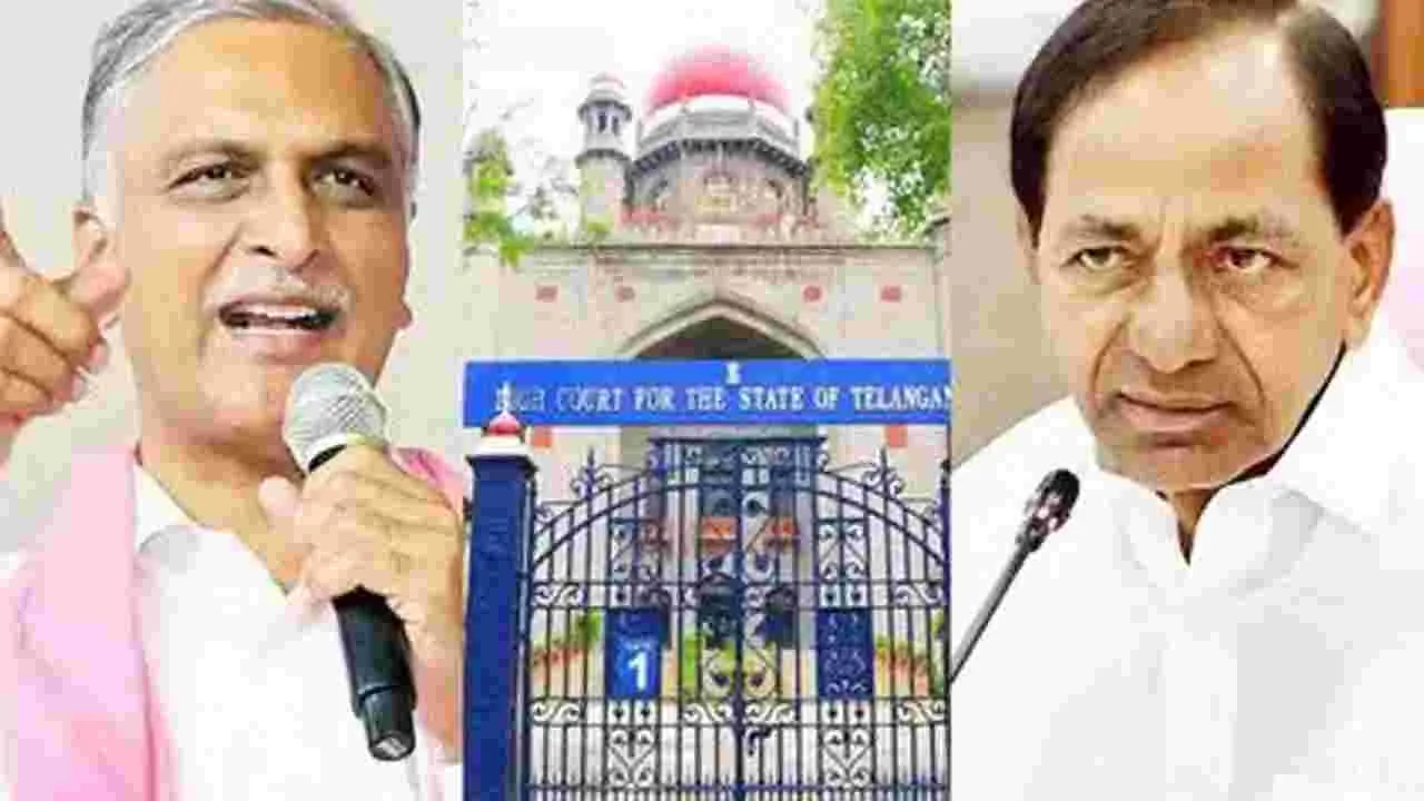 కేసీఆర్‌, హరీశ్‌లపై చర్యలు వద్దు!