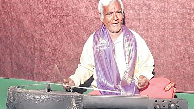 ‘కడ్డితంత్రి’ కళాకారుడికి కేంద్ర పురస్కారం