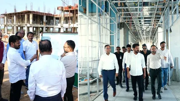 ఫ్యూచర్‌ సిటీలో సీఎం రేవంత్‌ పర్యటన