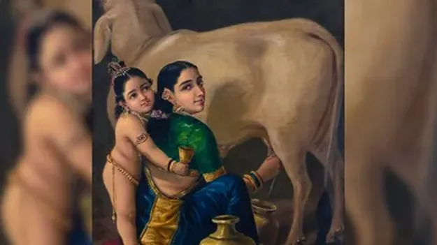 రాజా రవివర్మ చిత్రానికి వేలంలో 167 కోట్లు