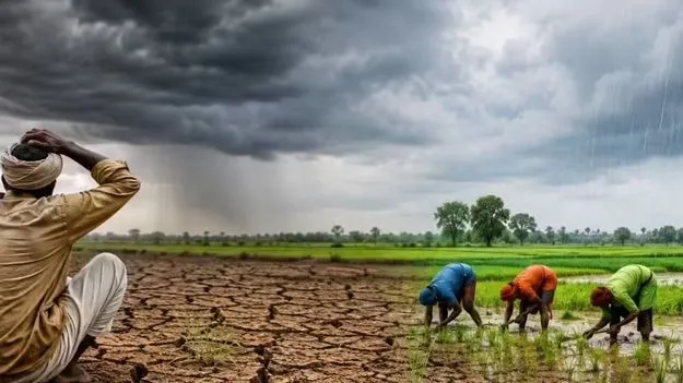 ఖరీఫ్‌లో 25 శాతానికి చేరిన పంటల సాగు