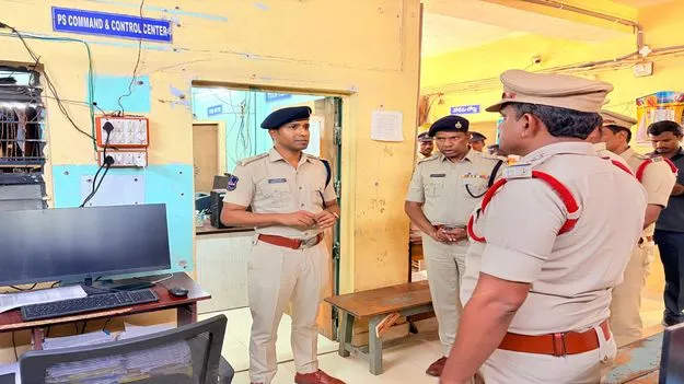 సర్కిల్‌ పరిధిలో పోలీస్‌స్టేషన్లను తనిఖీ చేయాలి