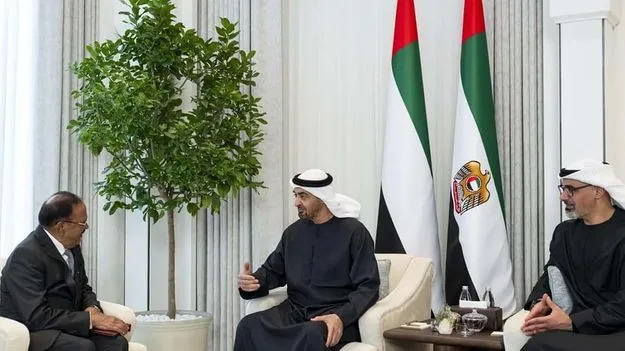 పశ్చిమాసియాలో శాంతిపై యూఏఈ అధ్యక్షుడితో అజిత్‌ డోభాల్‌ చర్చ