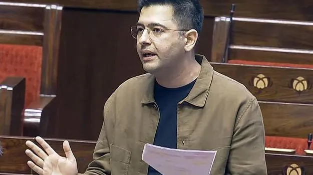 రాఘవ్‌ చద్ధాకు ఆప్‌ షాక్‌