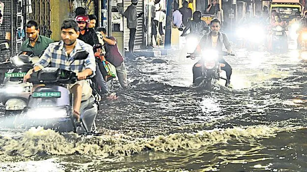 దంచి కొట్టిన వడగళ్ల వాన!