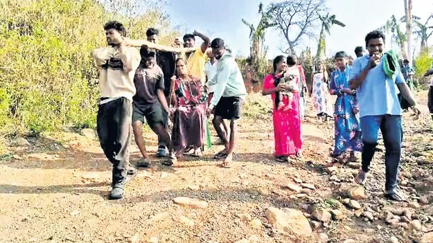 గర్భిణికి తప్పని డోలీమోత