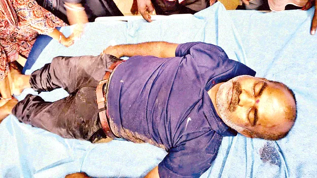  రోడ్డు ప్రమాదంలో వ్యక్తి మృతి