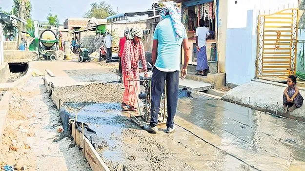 అభివృద్ధి పనులకు కంకర కొరత