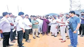 	సీఎం సభకు విస్తృత ఏర్పాట్లు