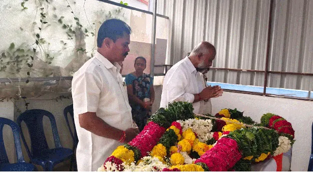టీసీరాజన్‌కు అంతిమ నివాళి
