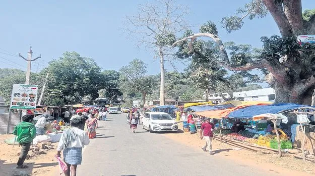 వారపు సంతలు వెలవెల