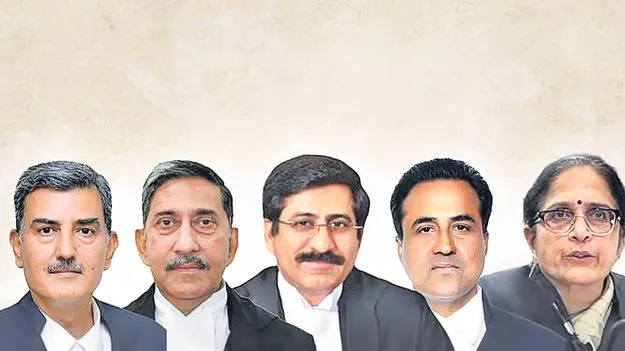 సుప్రీం కొత్త జడ్జీలుగా ఐదుగురి ప్రమాణం