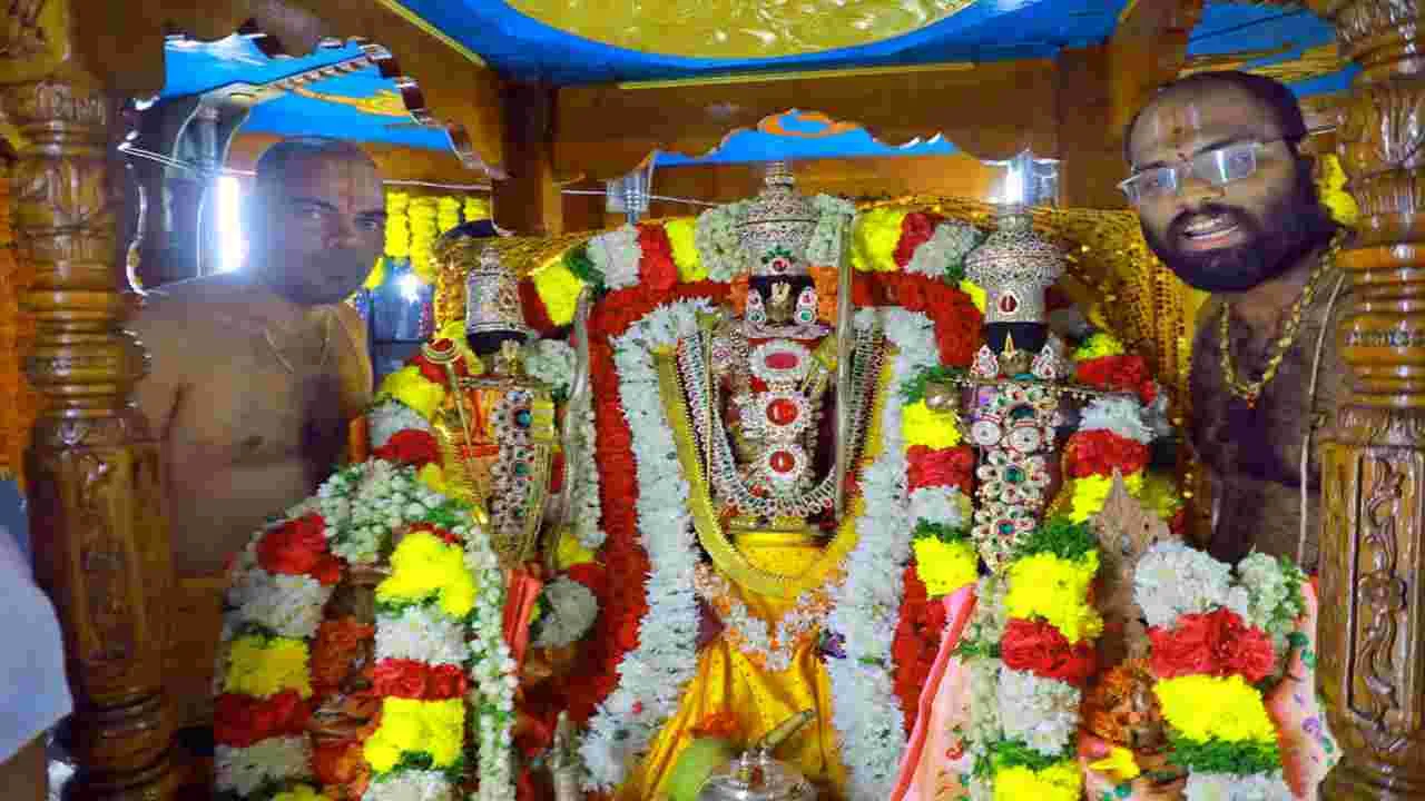 సీతారామచంద్రస్వామి దేవాలయంలో   వైభవంగా బ్రహ్మోత్సవాలు