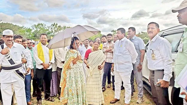 సీఎం పర్యటనకు ఏర్పాట్లు 