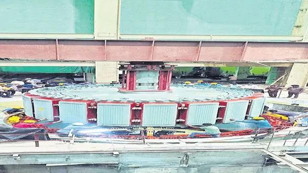 శరవేగంగా పొల్లూరు రెండవ దశ పనులు