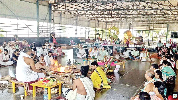 శాస్త్రోక్తంగా సుందరగిరిపై నరసింహ హోమం