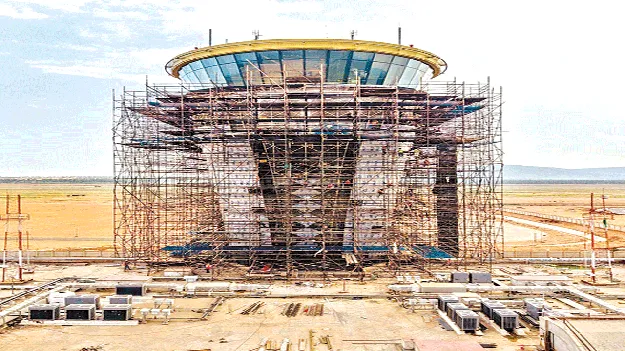 Final touches to the airport ఎయిర్‌పోర్టుకు తుది మెరుగులు