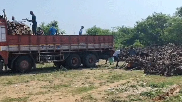 గ్యాస్‌ డిమాండ్‌తో వంట చెరకుకు పెరిగిన ఆర్డర్లు