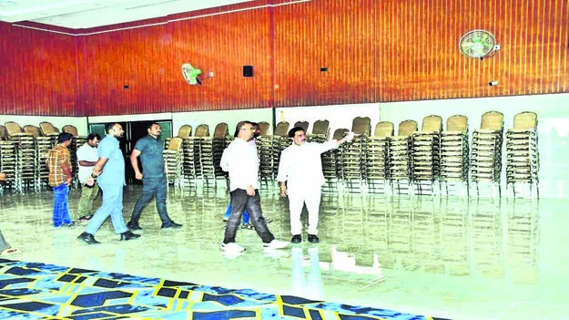 TDP: మహానాడుకు  ఏర్పాట్లు